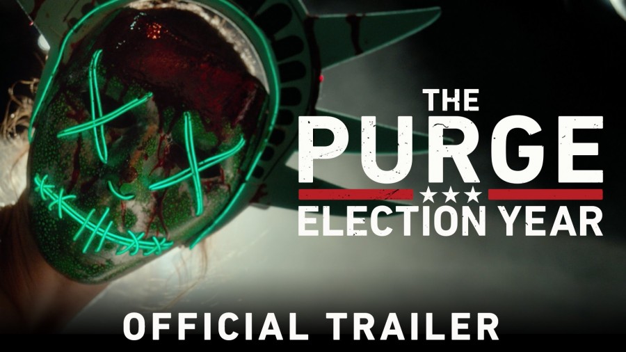 The Purge movie series has just released the trailer for their third installment, Election Year. The film is set to come out on July 1st and has yet to be given a rating.  