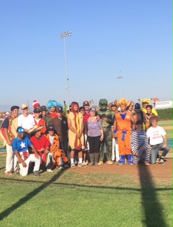 Don lugos second annual Halloween costume game for baseball was a success. The boys had a lot of fun dressing up and facing each other. Don Lugos baseball players and students look forward to next years game.