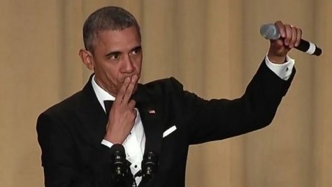 President Barack Obamas iconic mic drop at his last correspondents dinner speech. Your voice can change the world. he states in regards to the young people of America. Devastatingly, Obamas presidency has finally come to an end after a wonderful 8 year term.