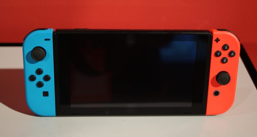 The image shows the handheld form of Nintendos latest product, the Nintendo Switch. After months of great anticipation, the Nintendo Switch will be available for purchase this Friday. Lugo fans have shown great enthusiasm for the release. 