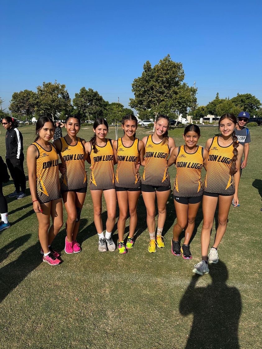 Womens Cross Country Varsity Team after the meet on September 7.